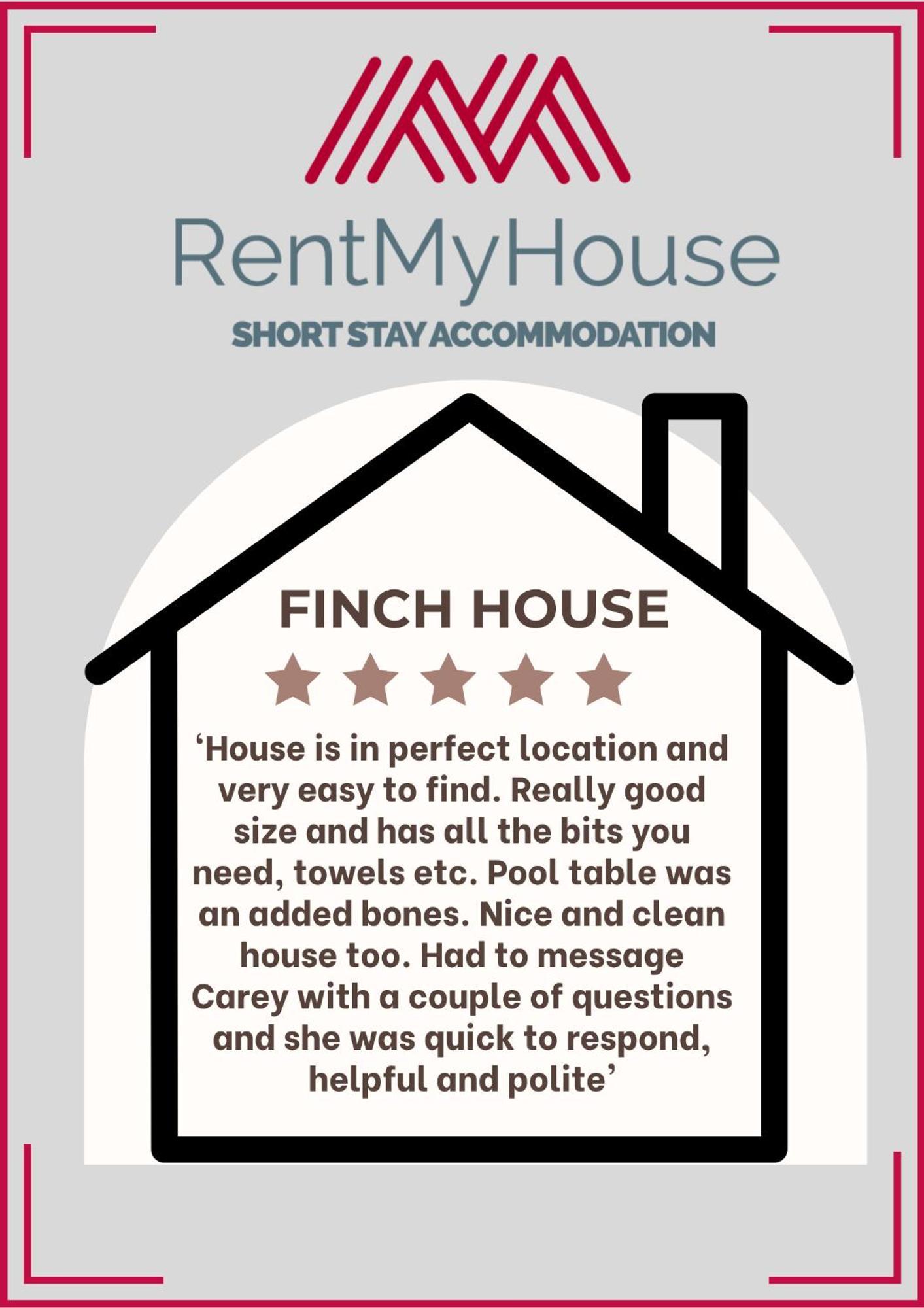 Hereford - Finch House - Modern 4 Bedroom House Located In South Hereford, Dog Friendly With Nearby Countryside, Pool Table, Sleeps Up To 10 Guests - Hosted By Rentmyhouse Casa de Férias *